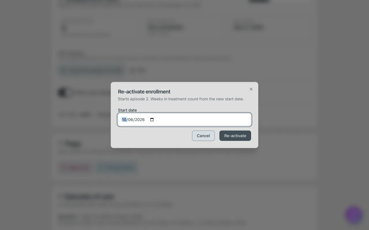 Screenshot: Re-activate: a new episode